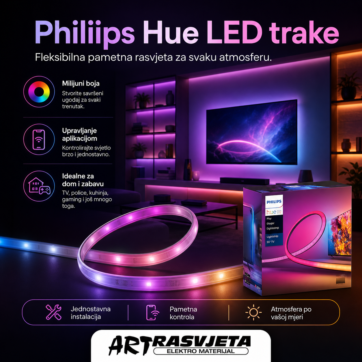 Philips Hue led trake