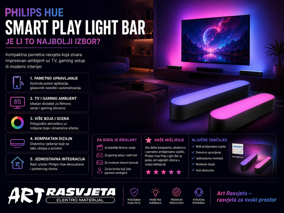 Philips Hue Smart Play Light Bar: Je li to najbolji izbor?
