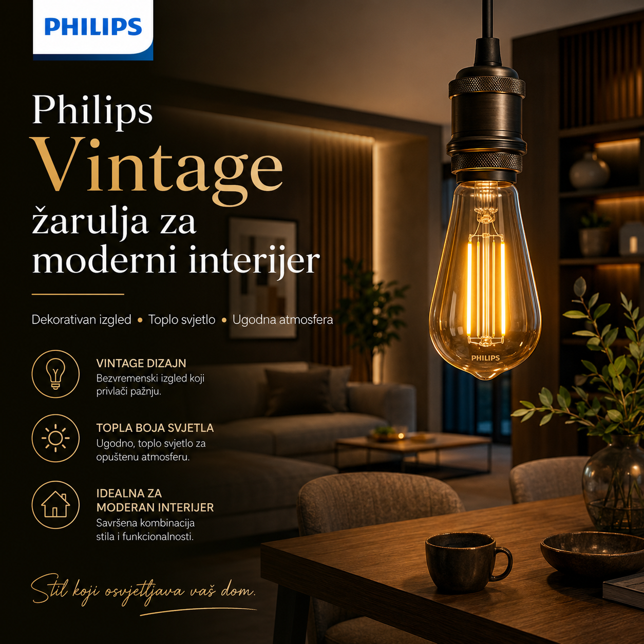 Philips Vintage žarulja