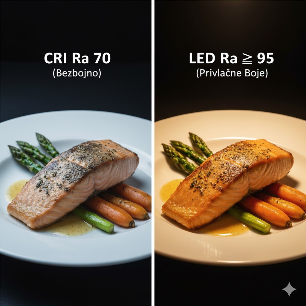 Psihologija svjetla: Kako rasvjeta prodaje hranu