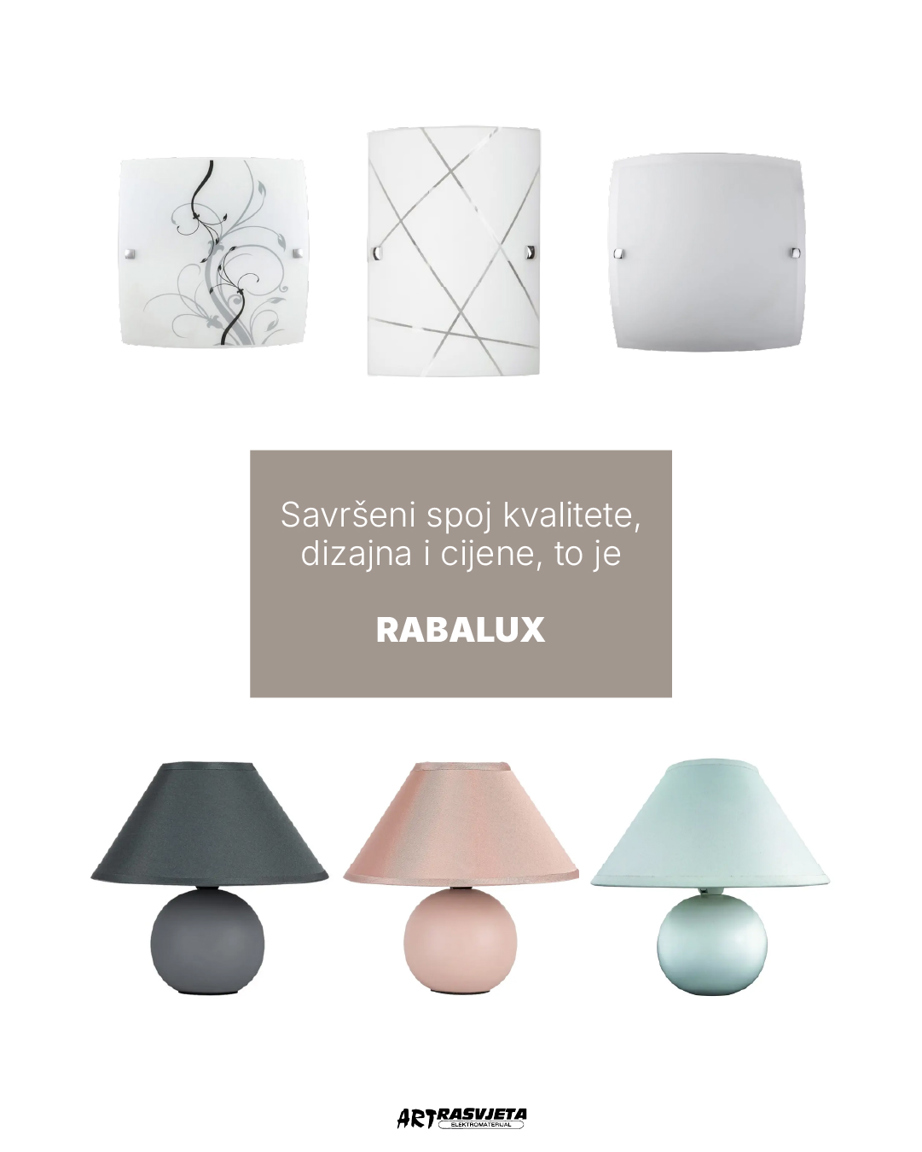 Rabalux – Mađarska rasvjeta koja osvaja hrvatske domove i urede