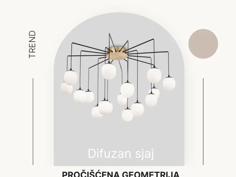 Rhapsody luster: Kada rasvjeta postane moderna skulptura u vašem domu