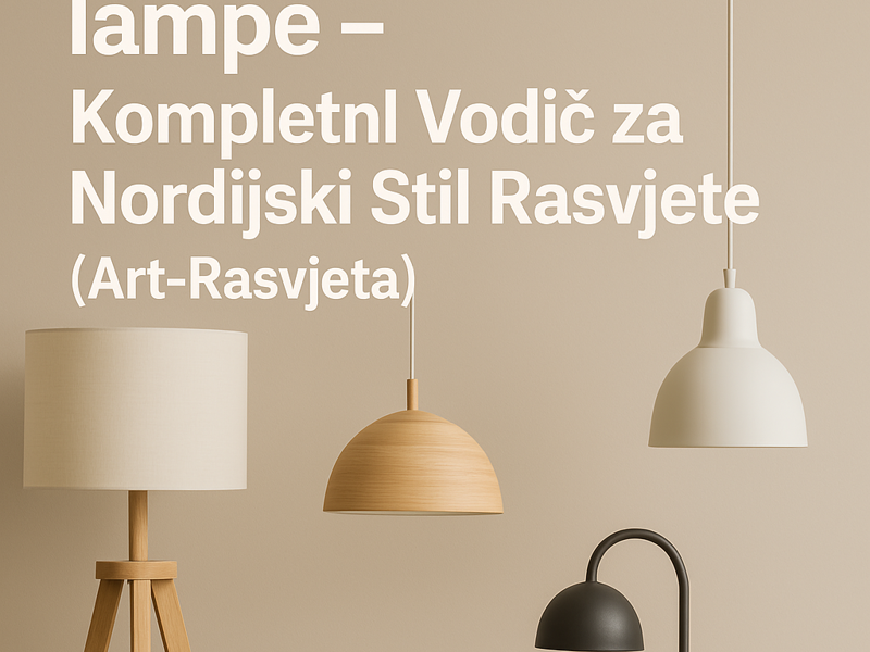 Skandinavska Rasvjeta i Lampe: Ultimativni Vodič Kroz Dizajn, Funkcionalnost i Hygge Filozofiju