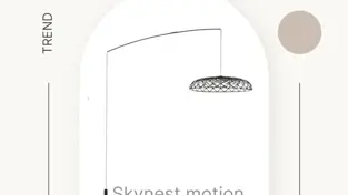 Skynest Motion – lebdeća svjetlosna skulptura za suvremene interijere