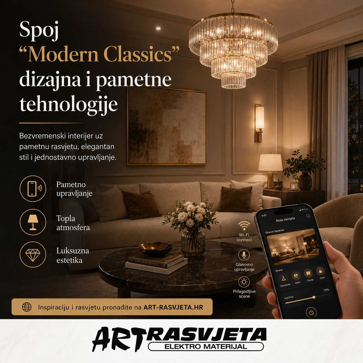 Spoj "Modern Classics" dizajna i pametne tehnologije