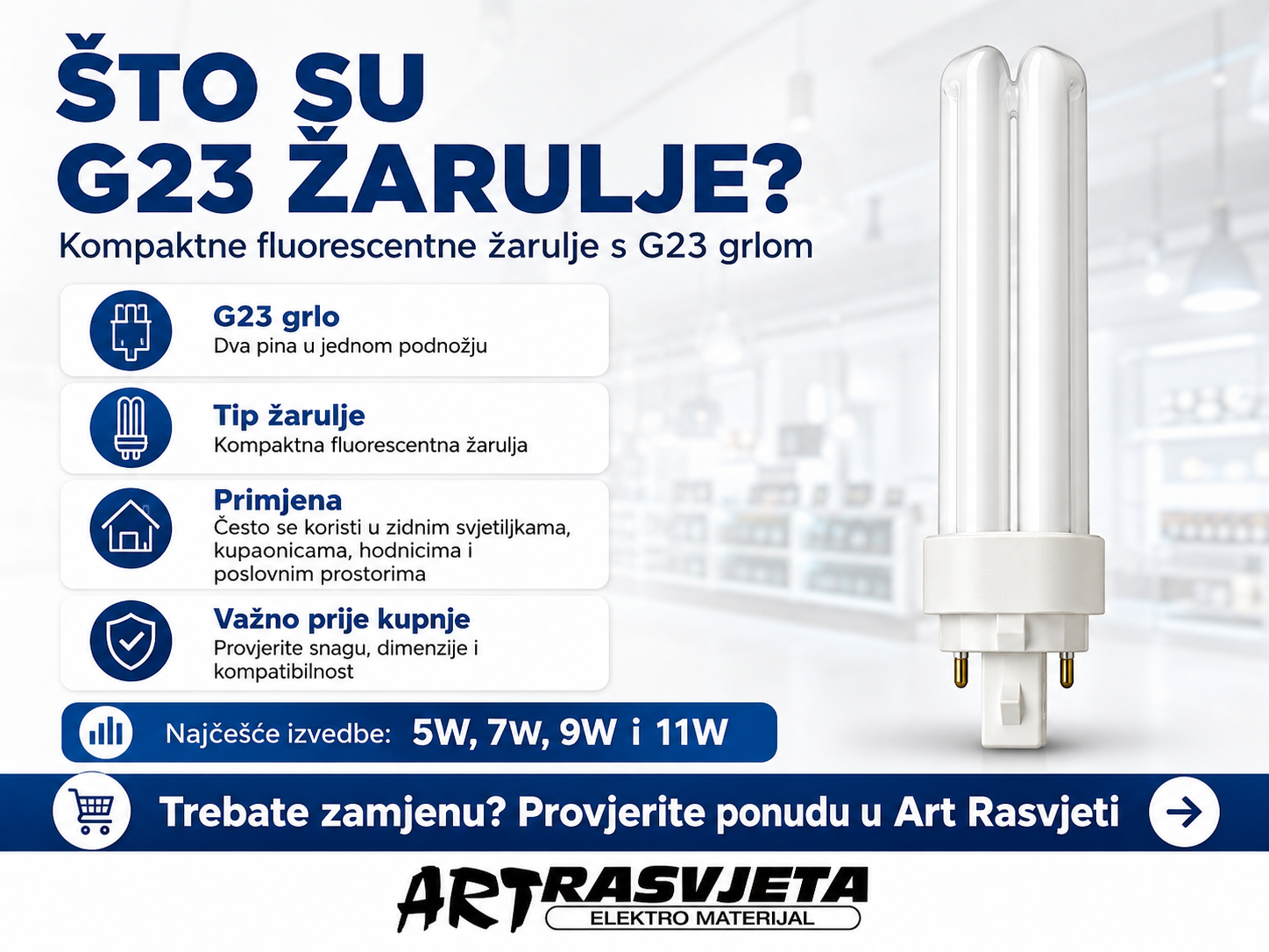 Što su G23 žarulje?