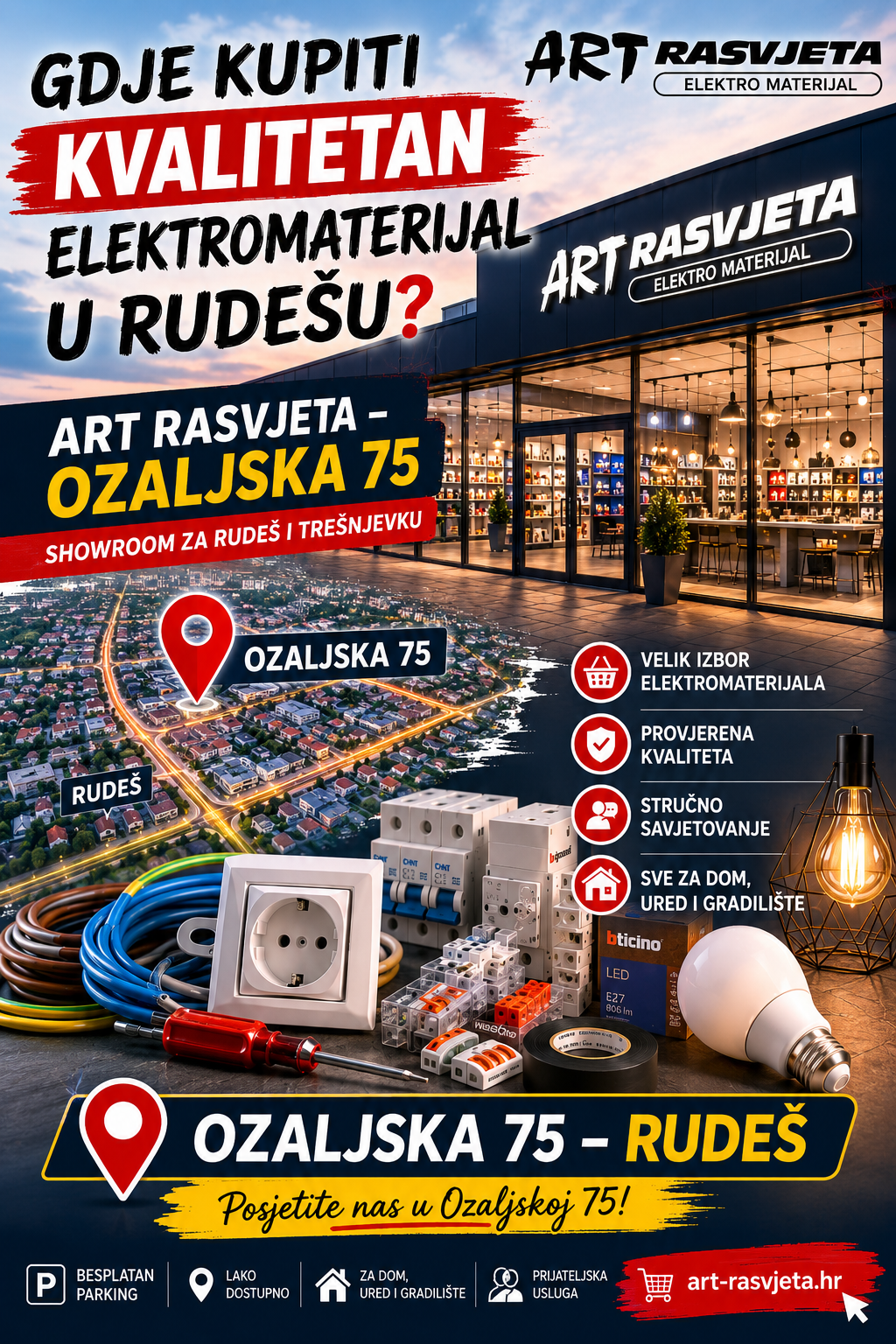 Što sve uključuje moderna elektro oprema za dom?