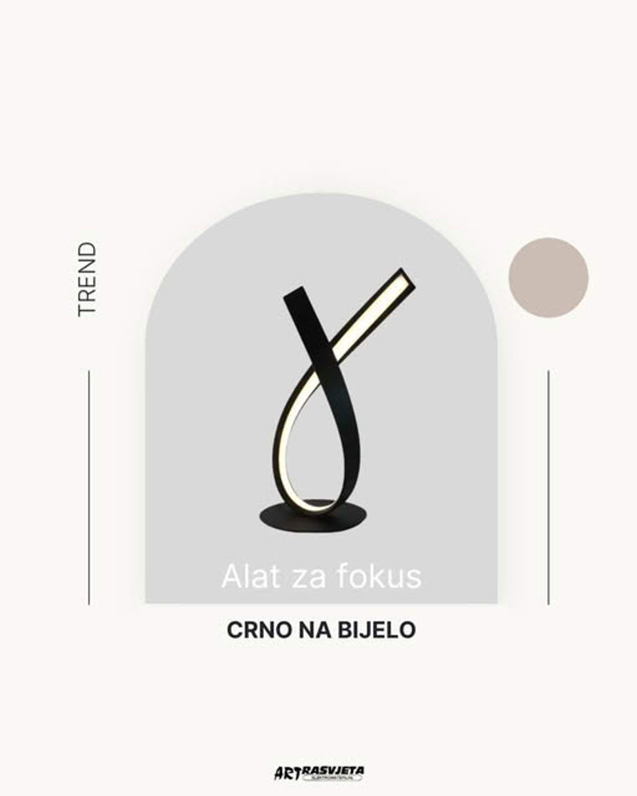 Stolna LED svjetiljka koja stvara fokus: minimalizam, precizno svjetlo i rad bez distrakcija