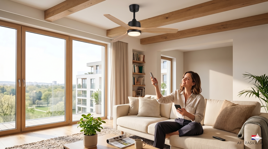 Stropni ventilatori – sve što morate znati prije nego što se odlučite na kupnju