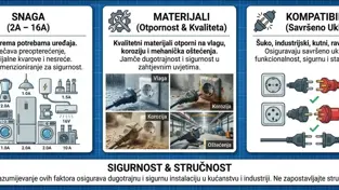 Sveobuhvatni vodič kroz utikače i natikače: Od kućne sigurnosti do industrijske snage