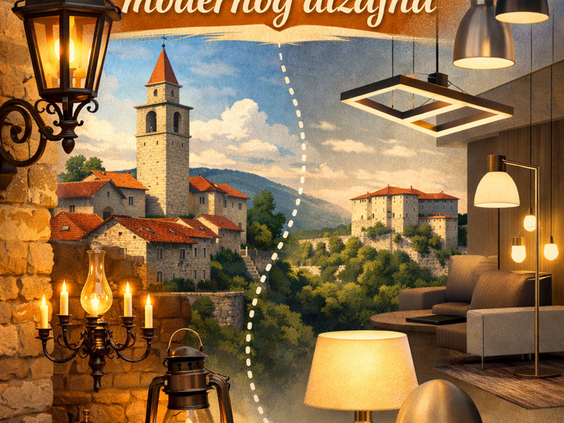 Sveobuhvatni vodič za odabir rasvjete u Pazinu i središnjoj Istri: Od tradicije do modernog dizajna