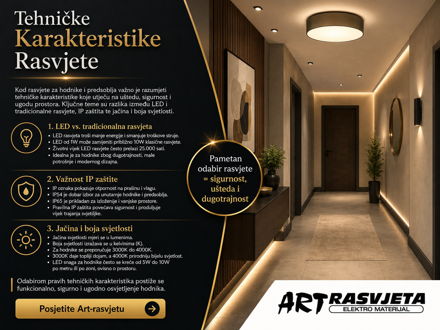 Tehničke Karakteristike Rasvjete