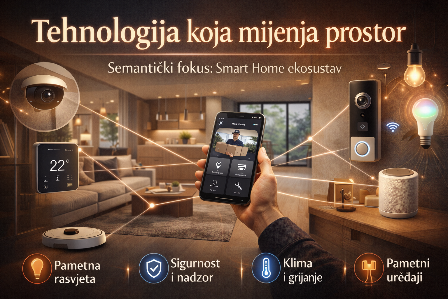 Tehnologija koja mijenja prostor (Semantički fokus: Smart Home ekosustav)