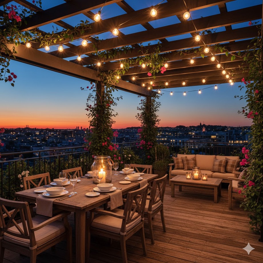 Ultimativni Vodič: Kako Odabrati i Postaviti Najbolje Lampice za Terase (IP Zaštita, LED i Solarno)