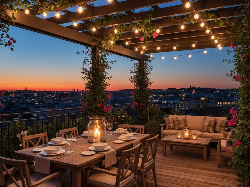 Ultimativni Vodič: Kako Odabrati i Postaviti Najbolje Lampice za Terase (IP Zaštita, LED i Solarno)