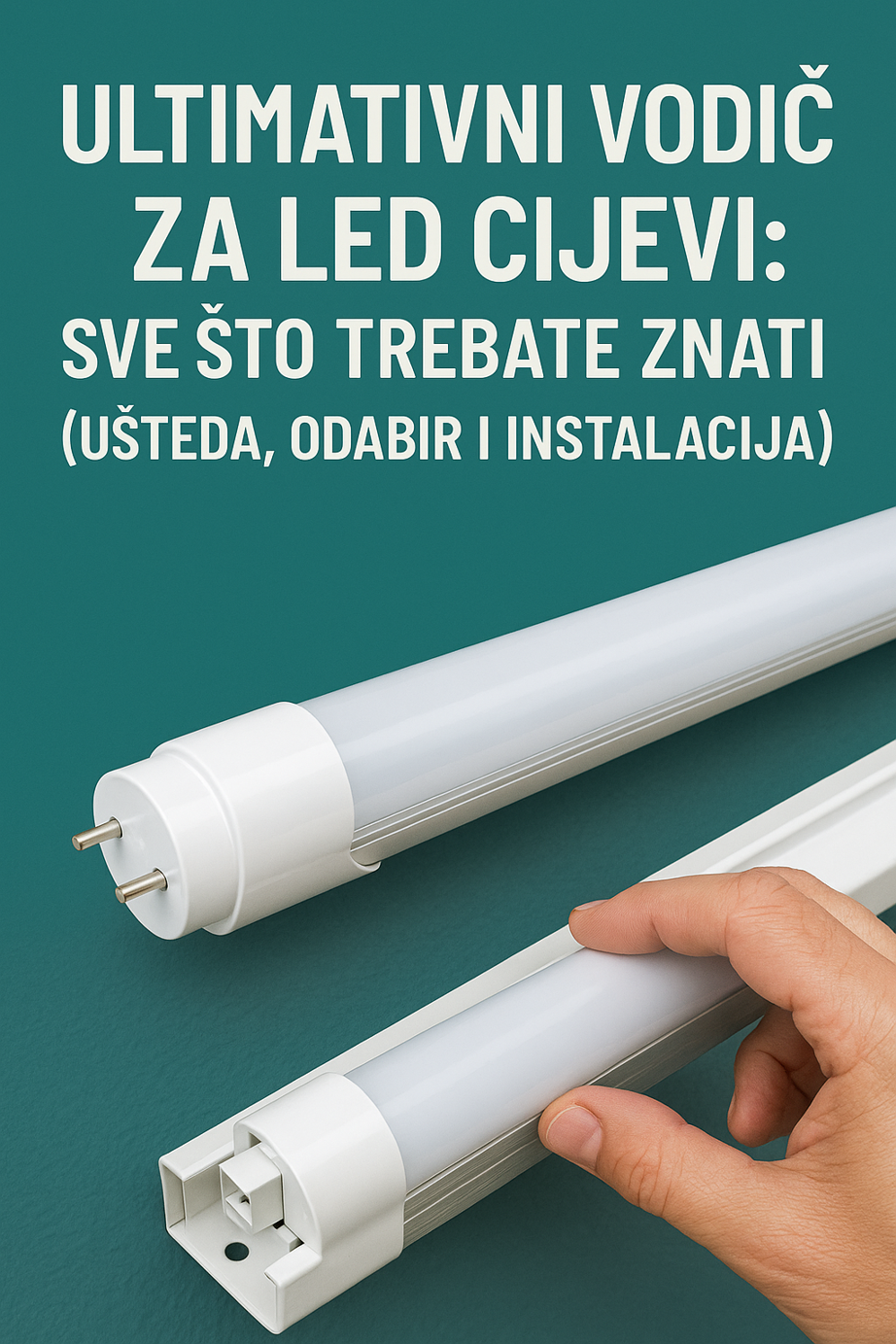 Ultimativni Vodič za LED Cijevi: Sve što Trebate Znati (Ušteda, Odabir i Instalacija)