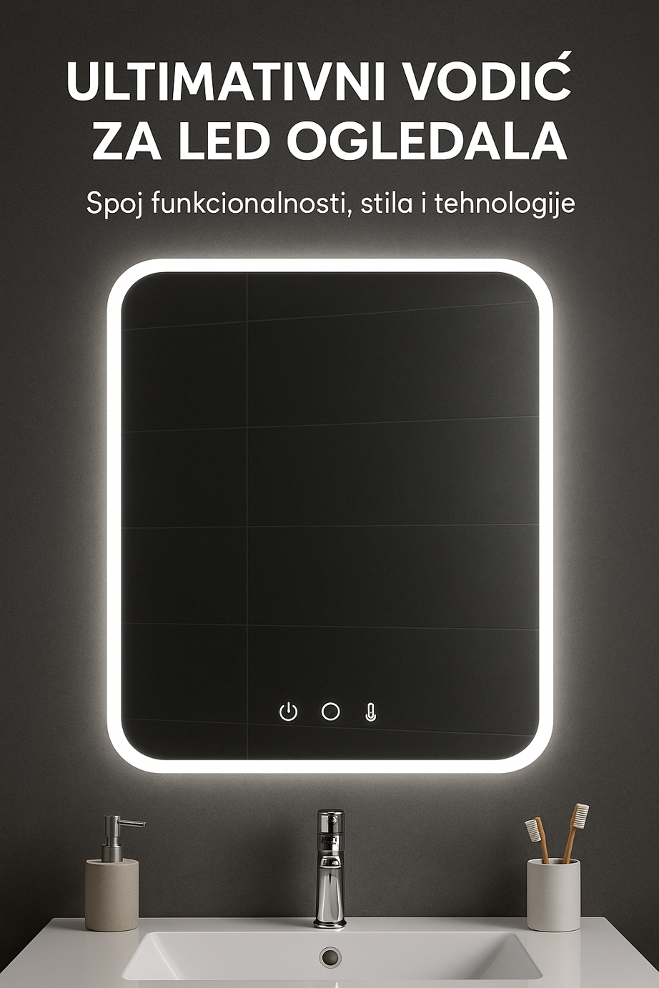 Ultimativni vodič za LED ogledala: Spoj funkcionalnosti, stila i tehnologije