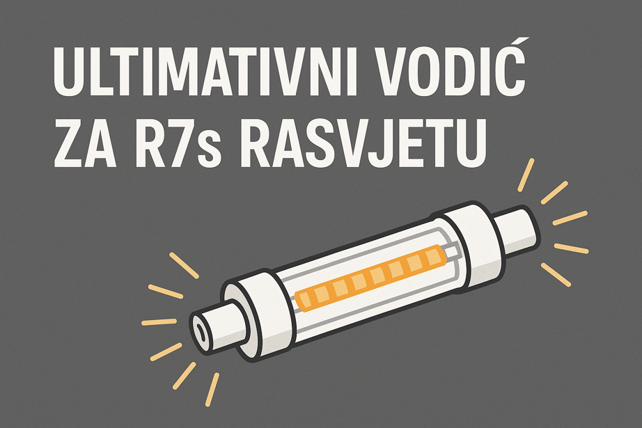 Ultimativni vodič za R7s rasvjetu: Sve o halogenim linearnim žaruljama, LED zamjenama i sigurnosti