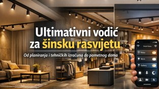 Ultimativni vodič za šinsku rasvjetu: Od planiranja i tehničkih izračuna do pametnog doma