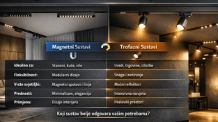 Ultimativni vodič za šinsku rasvjetu: Zašto odabrati ONE Light magnetne i trofazne sustave?