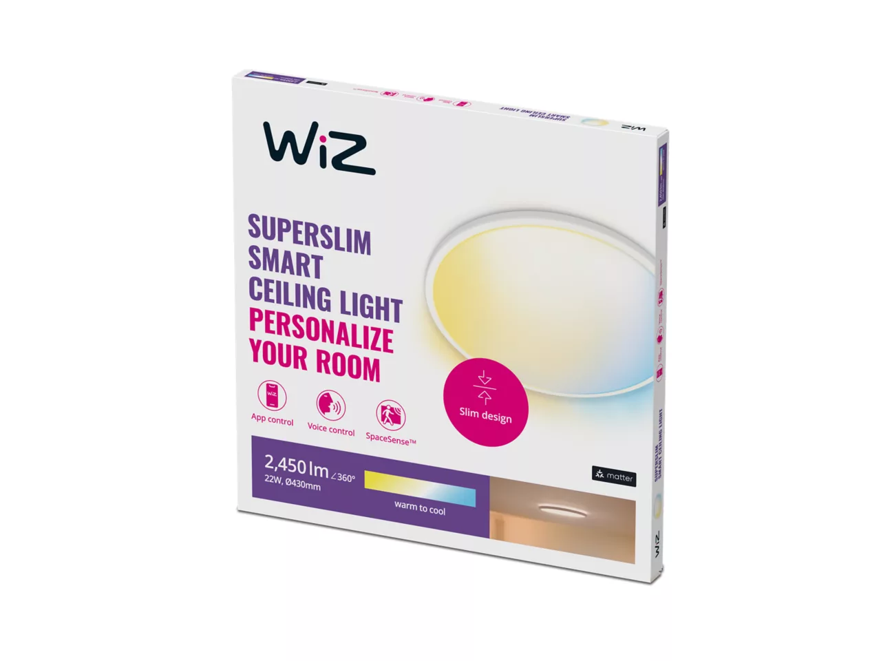 Upravljanje WiZ plafonjerama