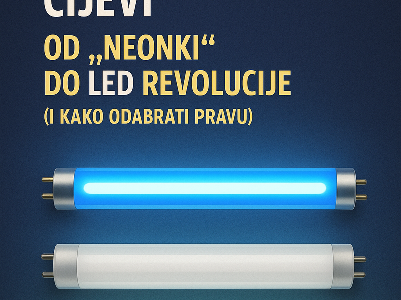 Veliki vodič kroz fluorescentne cijevi: Od "Neonki" do LED Revolucije (I kako odabrati pravu)