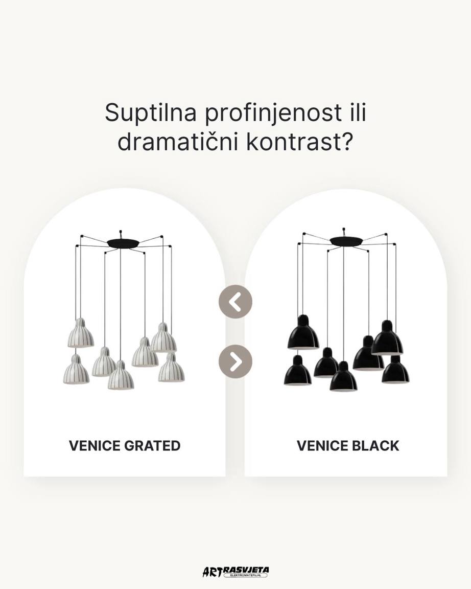 Venice visilice: profinjenost, tekstura i suvremena elegancija u vašem interijeru