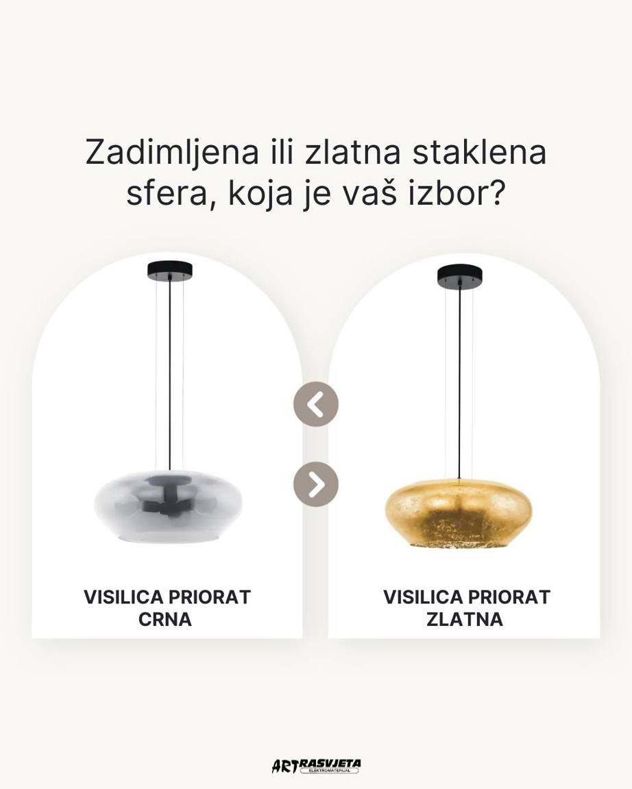 Visilica Priorat – spoj elegancije, svjetla i suvremenog dizajna