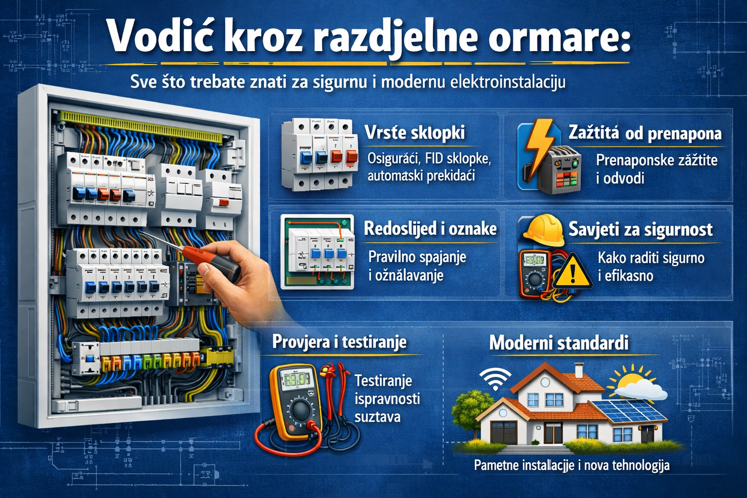 Vodič kroz razdjelne ormare: Sve što trebate znati za sigurnu i modernu elektroinstalaciju