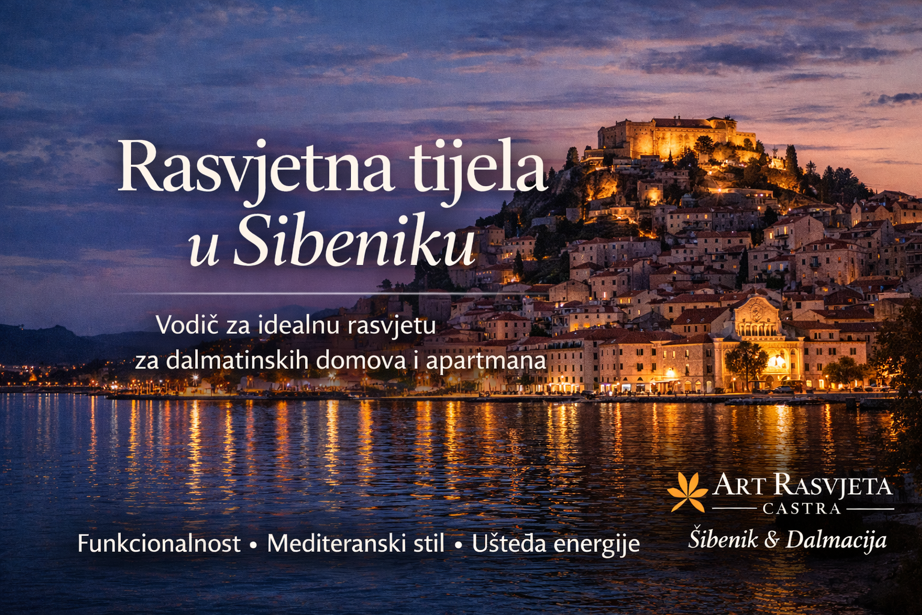 Vodič za Rasvjetna Tijela u Šibeniku: Kako Odabrati Idealnu Rasvjetu za Dalmatinski Dom i Apartmane
