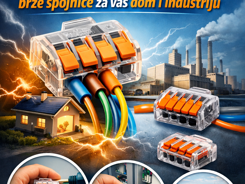 Wago kleme: Vodič kroz najsigurnije brze spojnice za vaš dom i industriju