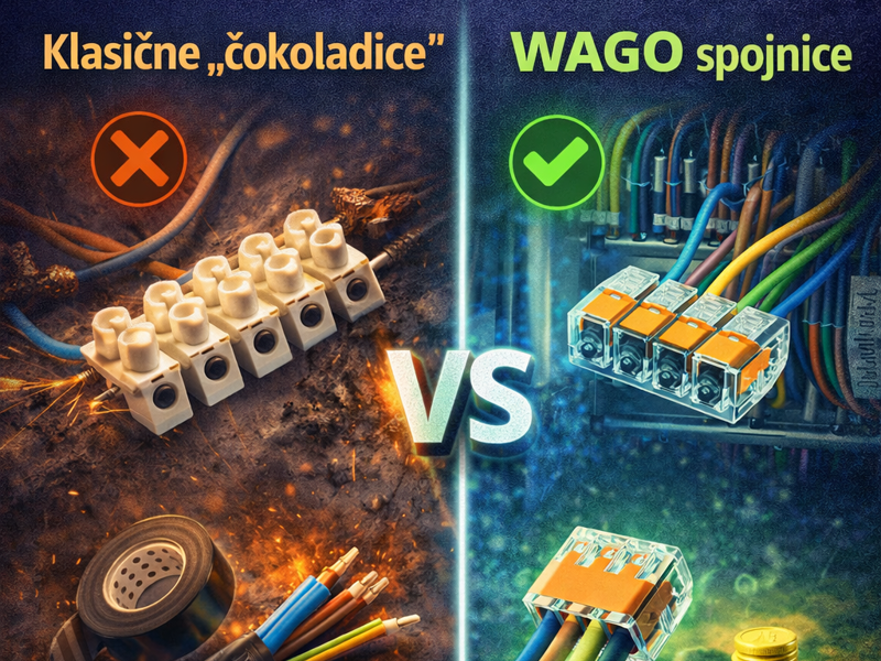 WAGO spojnice: Zašto su klasične "čokoladice" i izolir traka stvar prošlosti?