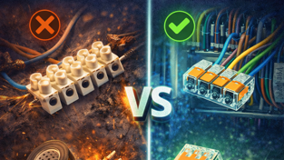 WAGO spojnice: Zašto su klasične "čokoladice" i izolir traka stvar prošlosti?