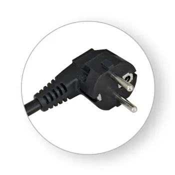 0315 PRIKLJUČNI KABEL PPJ-Y 3X075 2M CRNI