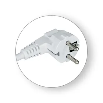 0318 PRIKLJUČNI KABEL BIJELI 3M/PPL3x0,75/6A