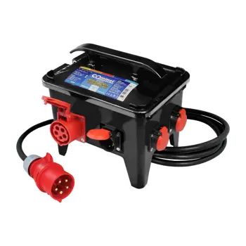 114-101 MOBILNI RAZDJELNI ORMAR 3 X CEE 16 A. 5P, 5 X ŠUKO 16 A ~ IP44