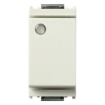 1P 16AX PREKIDAČ  SVJETLEĆA BIJELA