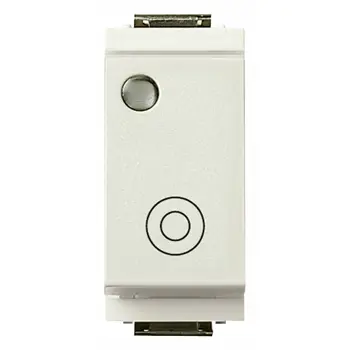 1P NO 10A PUSH OPĆI SIMBOL LUMS BIJELA