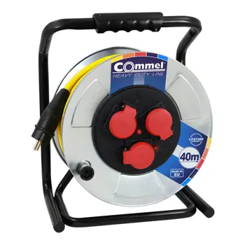 200-323 Kabelska motalica na metalnom bubnju 280 mm, monofazna, 16 A 230 V ~ 350