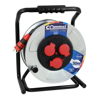 200-325 Kabelska motalica na metalnom bubnju 280 mm, monofazna, 16 A 230 V ~ 350