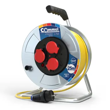 200-344 Kabelska motalica na metalnom bubnju 280 mm, monofazna, 16 A 230 V ~ 350