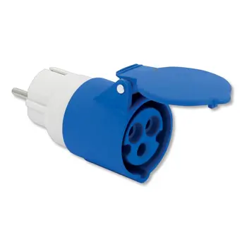 284-102 Adapter za pretvaranje šuko standarda u CEE standard 16 A 250 V ~ 3P IP2