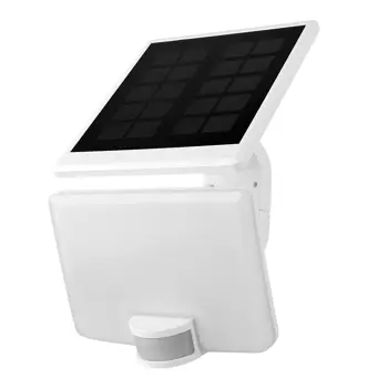 309-101 LED solarni reflektor, 8W, 800 lm, 4000 K, sa senzorom, bijeli