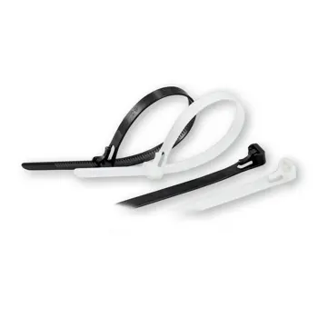 365-007 KABELSKE VEZICE ODVEZIVE 7,5 x 370 mm bijela, 25 kom