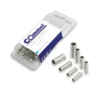 365-808 Neizolirani završni tuljci 2.5 mm2, 100 kom