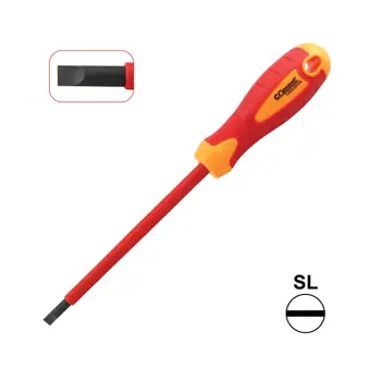 370-205 VDE ODVIJAČ RAVNI SL 5.5X125MM, IZOLIRAN 1000 V