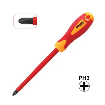 370-214 VDE ODVIJAČ KRIŽNI PH3 8X150MM, IZOLIRAN 1000 V