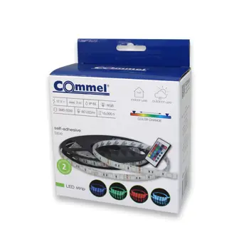 405-203 LED TRAKA 43,2W/RGB IP65/12V 3m