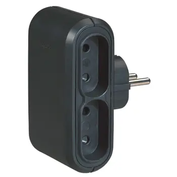 50651 RAZVOD 6×2P 6A BOČNI PLASTIČNI