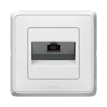 773841 MREŽNA UTIČNICA CARIVA BIJELA RJ45